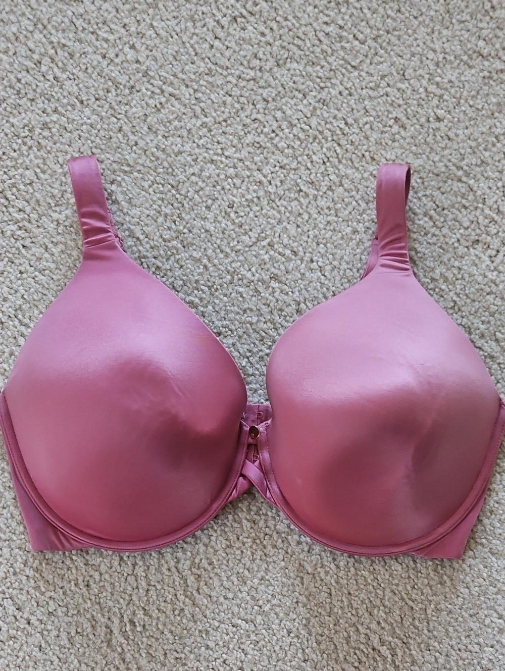 Ambrielle Smooth Molded Bra in Rose Pink